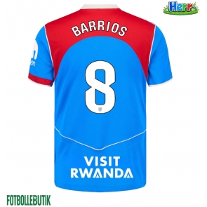 Atletico Madrid Pablo Barrios #8 Tredje Tröja 2025-26 Kortärmad